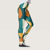 Leggings Géométrique Du Milieu Du Siècle : Conception Rétro (Droite)