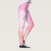 Leggings Géométrique rose (Droite)