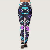 Leggings Géométrique Tribal (Dos)