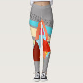 leggings géométriques (Devant)