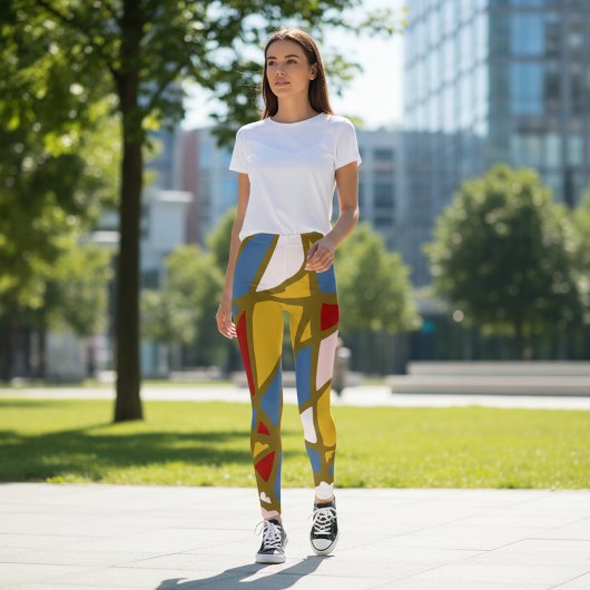 Leggings géométriques