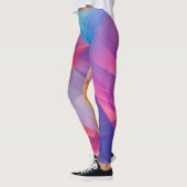 Leggings géométriques colorés (Gauche)
