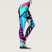 Leggings géométriques colorés (Droite)