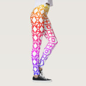 Leggings géométriques colorés (Droite)