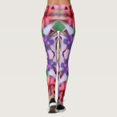 Leggings géométriques d'art Abstrait (Dos)