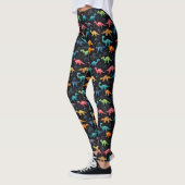 Leggings géométriques Dino (Gauche)