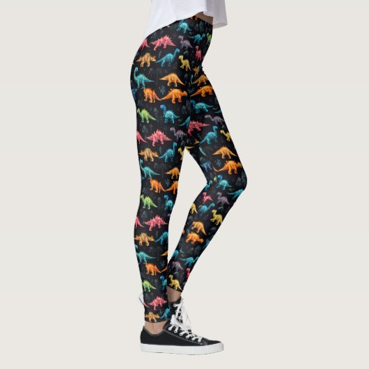 Leggings géométriques Dino (Droite)