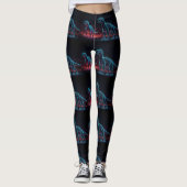 Leggings géométriques Dino (Devant)