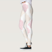 Leggings géométriques minimalistes modernes Text (Gauche)
