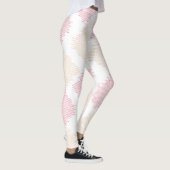 Leggings géométriques minimalistes modernes Text (Droite)