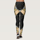 Leggings géométriques par Joya Eve (Dos)