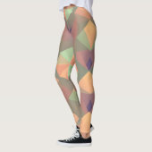 Leggings géométriques vibrants - Des Artistiques s (Gauche)