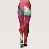 Leggings Géranium rouge (Dos)