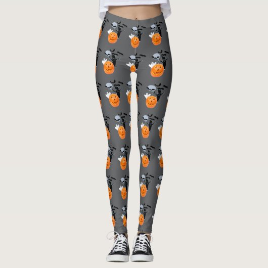 Leggings Ghost Drift : Halloween intégral (Devant)