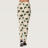 Leggings Ginkgo Biloba Motif Feuille Leging (Dos)