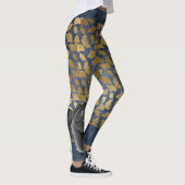 Leggings GINKGO les GUÊTRES noires de bouffe ! ! ! (Droite)