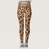 Leggings Girafe marques pression (Devant)