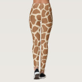 Leggings Giraffe Motif animal (Dos)
