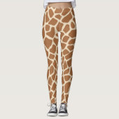 Leggings Giraffe Motif animal (Devant)