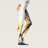 Leggings Giraffe Savannah Art (Droite)