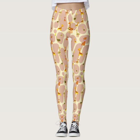 Leggings Giraffes (Devant)