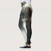 Leggings Girl with clouds (Gauche)