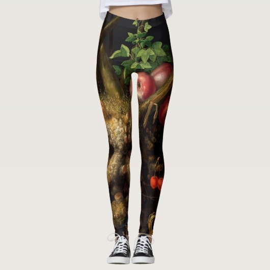 Leggings Giuseppe Arcimboldo - Quatre saisons en une tête (Devant)
