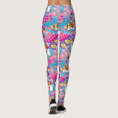 Leggings Gizmo | Pink Peace & Love Motif (Dos)