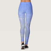 Leggings glace bleue (Dos)