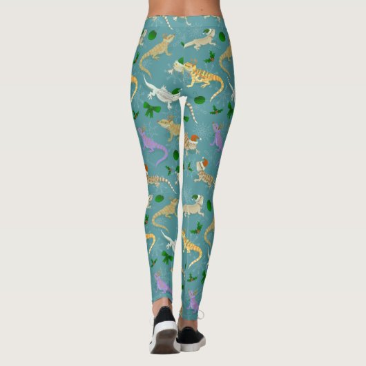 Leggings Glace de Fête de Morph Dragon (Dos)