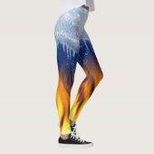 Leggings Glace et flamme (Droite)