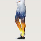 Leggings Glace et flamme (Gauche)