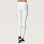 Leggings 🍦 GLACE – Graphisme Rétro Mignon de Glace (Dos)