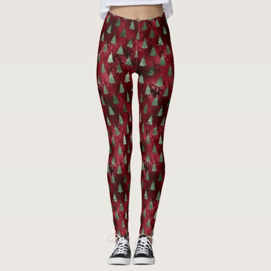 Leggings Glam de Noël (Devant)
