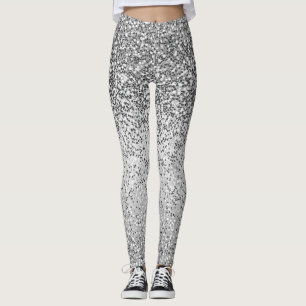 Leggings Glam Disco Silver