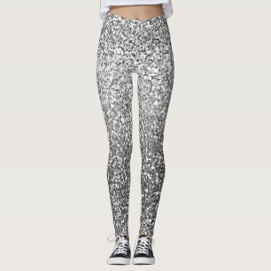 Leggings Glam Disco Silver