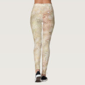 Leggings Glam Gold Rose (Dos)