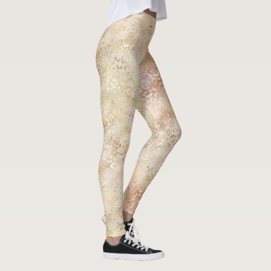 Leggings Glam Gold Rose (Droite)
