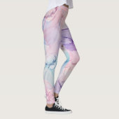 Leggings Glam Imaginaire épais moelleux Ethereal Pastel (Droite)