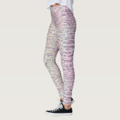 Leggings Glam Sparkt Rose Diamond Tiger Stripes (Gauche)
