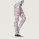 Leggings Glam Sparkt Rose Diamond Tiger Stripes<br><div class="desc">Ce design chic présente une image numérique composée de puces de diamants brillantes et irisées disposées dans un motif imitant des bandes de tigre dans des tons chatoyants de rose et de violet.</div>