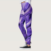 Leggings Glaze pourpre (Gauche)