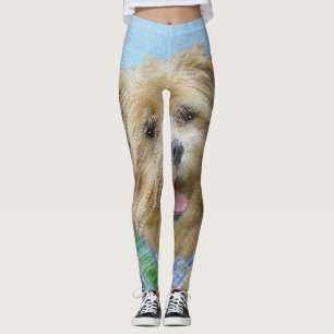 Leggings Glen of Imaal Terrier Peinture - Art original Chie