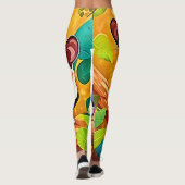 Leggings Glisseurs de sucre mignon (Dos)