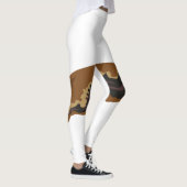 Leggings Glitch Alimentation chèvre oreille frite (Droite)