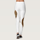 Leggings Glitch Alimentation chèvre oreille frite (Dos)