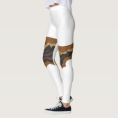 Leggings Glitch Alimentation chèvre oreille frite (Gauche)