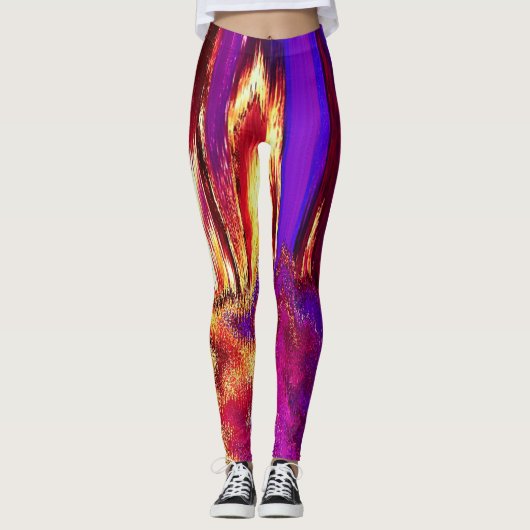 Leggings Glitch fondu (Devant)