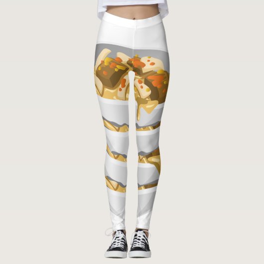 Leggings Glitch Food tagine (Devant)
