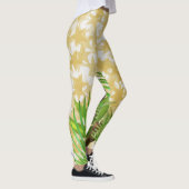 Leggings Glittery Gold Stars Parrot et Papillon (Droite)